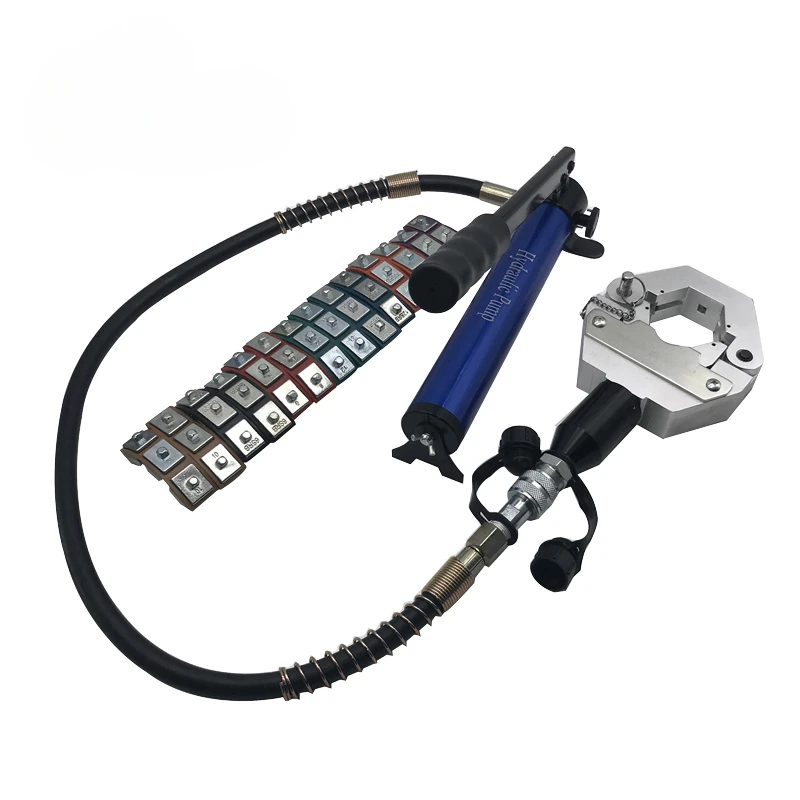 

Auto A/C Hose Hydra-Crimper for DN8 to DN16 rubber hose Repair Air Conditioner Pipes Manual Hydraulic Hose Crimping Tool