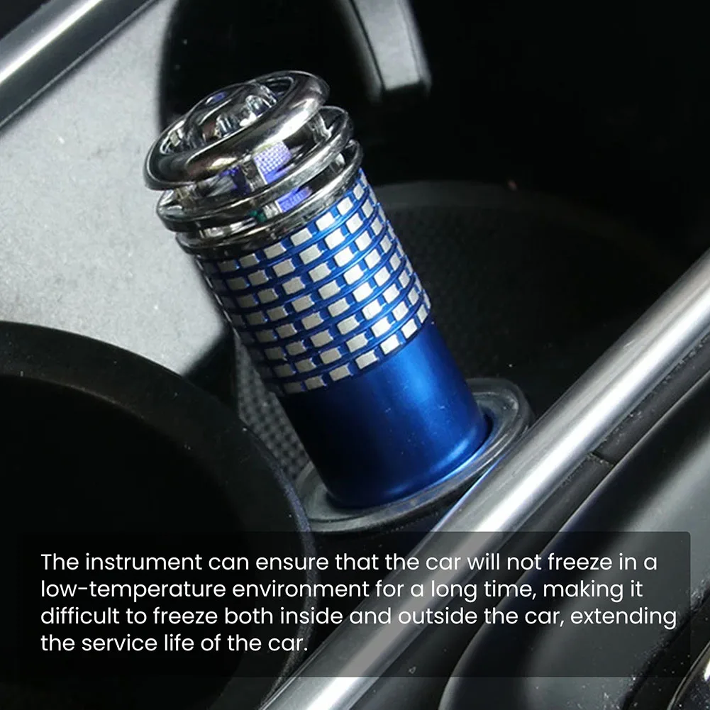 Car Air Purifiers Air Fresher Electromagnetic Molecular Interference Antifreeze Snow Removal Ozone Ionizer Auto Accessories