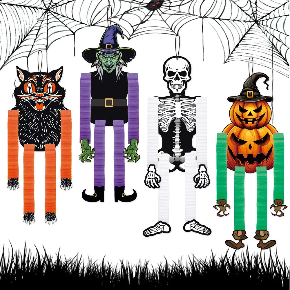 Spooky Halloween Hanging Ornament Set for Indoor & Outdoor Decor