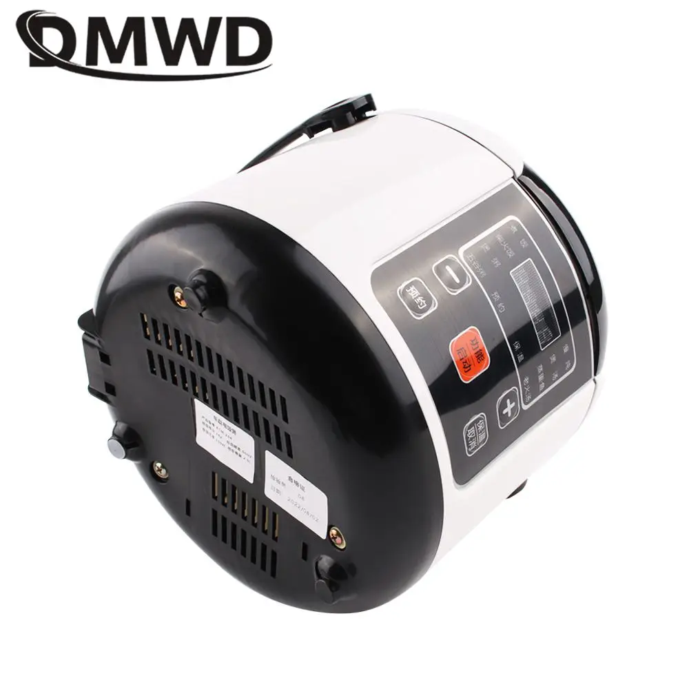 2L Electric Rice Cooker 12V/24V Car/Truck Multicooker Lunch Box Porridge Cooking Machine Soup Pot Food Steamer 24H Appointment