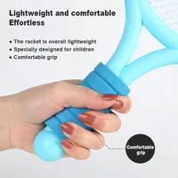 Racket Tennis for Children Outdoor Sports Badminton Racket Kindergarten Toy Set for 3-12years Old Badminton Sets 4