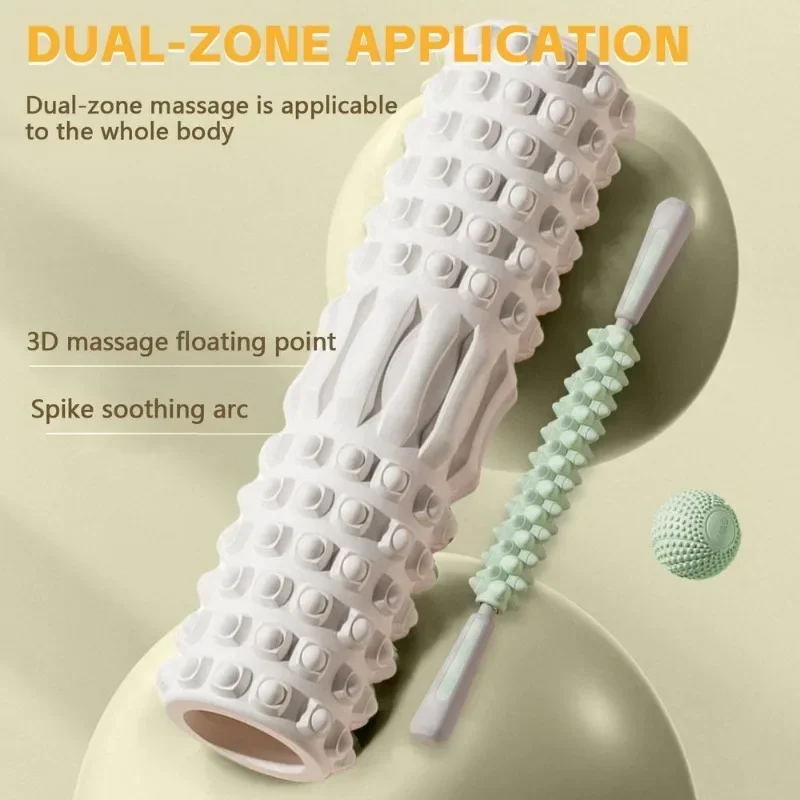 Yoga Foam Roller Pilates Yoga Exercise Back Muscle Massage Roller Stretching Exercise Yoga Fitness Training Roller Gym Fitness 4