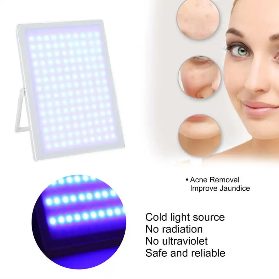 Acne Lampe De Thérapie Par La Lumière Bleue Portable élimination De L'acné Bébé 