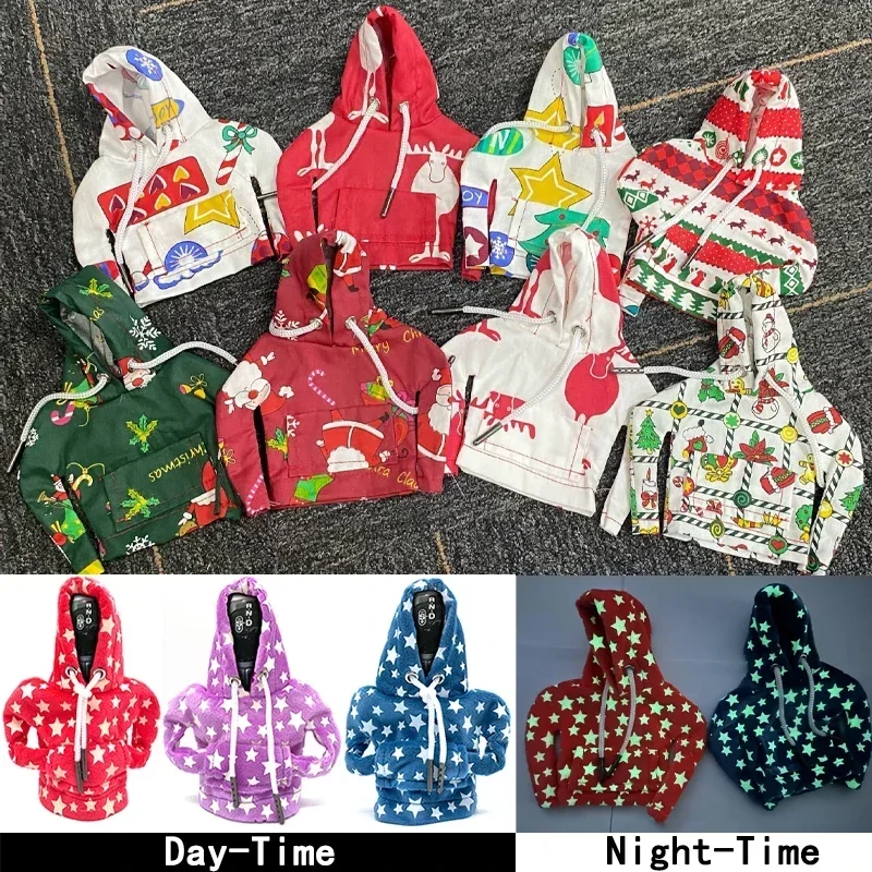 Universal Hoodie Car Gear Car Shift Lever Cover Change Lever Sweatshirt Gearshift Cover Hoodie Gear Knob Sweater Car Decorations