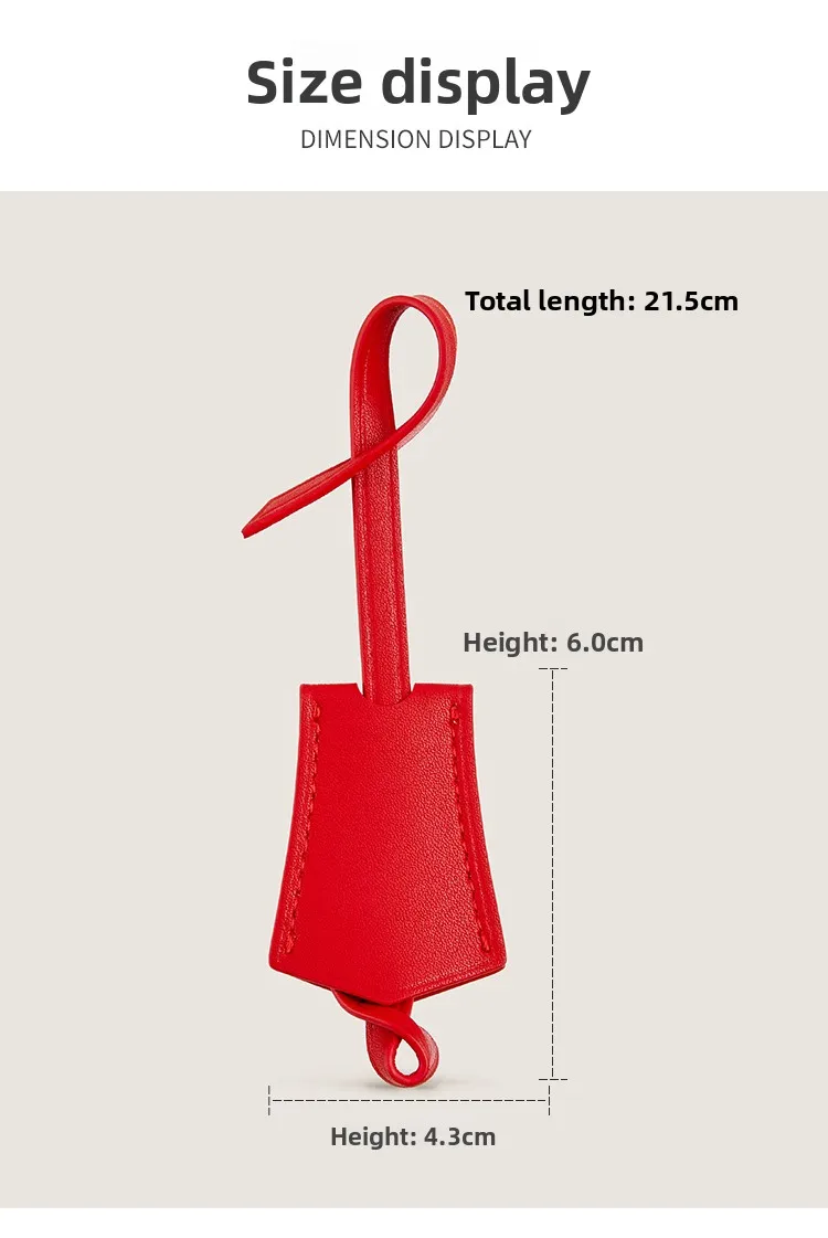 Tag Bag Charm For Speedy25 30 Bag Boarding Luggage Tag Keychain Advanced Key Chain Bag Decoration High Luxury Bag Accessories