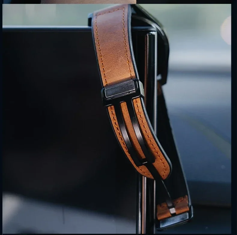 Premium Leather-Silicone Hybrid Watch Strap - 20mm/22mm Band Wristband Bracelet