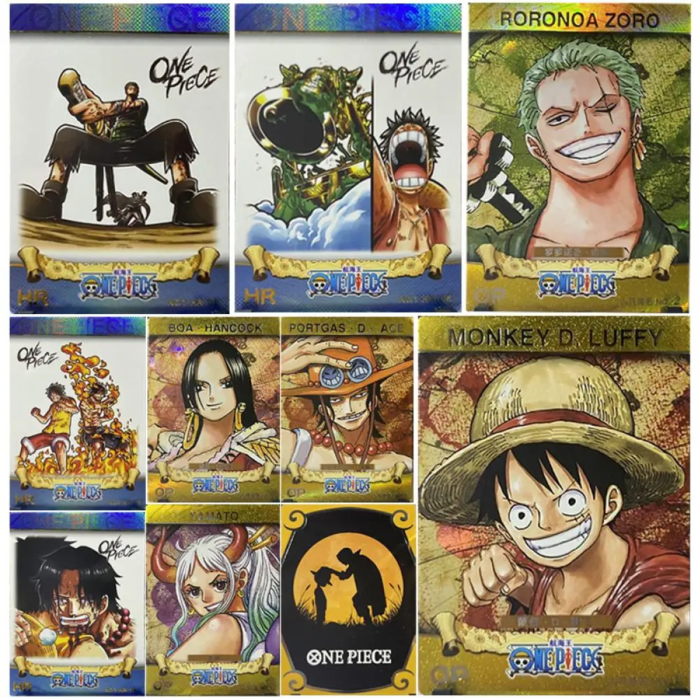 

One Piece Op Hr Series Roronoa Zoro Monkey D Luffy Boa Hancock Collection Card Two-Dimensional Peripheral Entertainment Toys