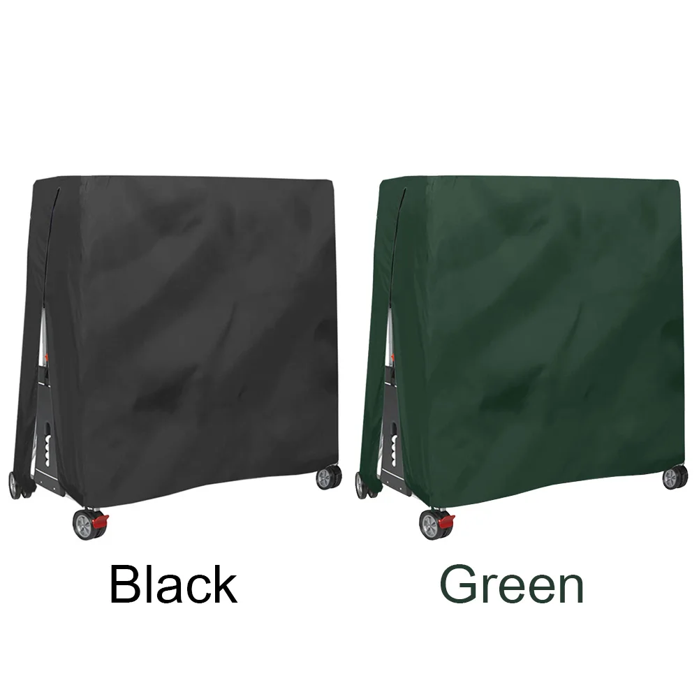 Folding Table Tennis Table Cover Dustproof Table Protector with Zipper Table Tennis Cover Waterproof for Outdoor and Indoor Use