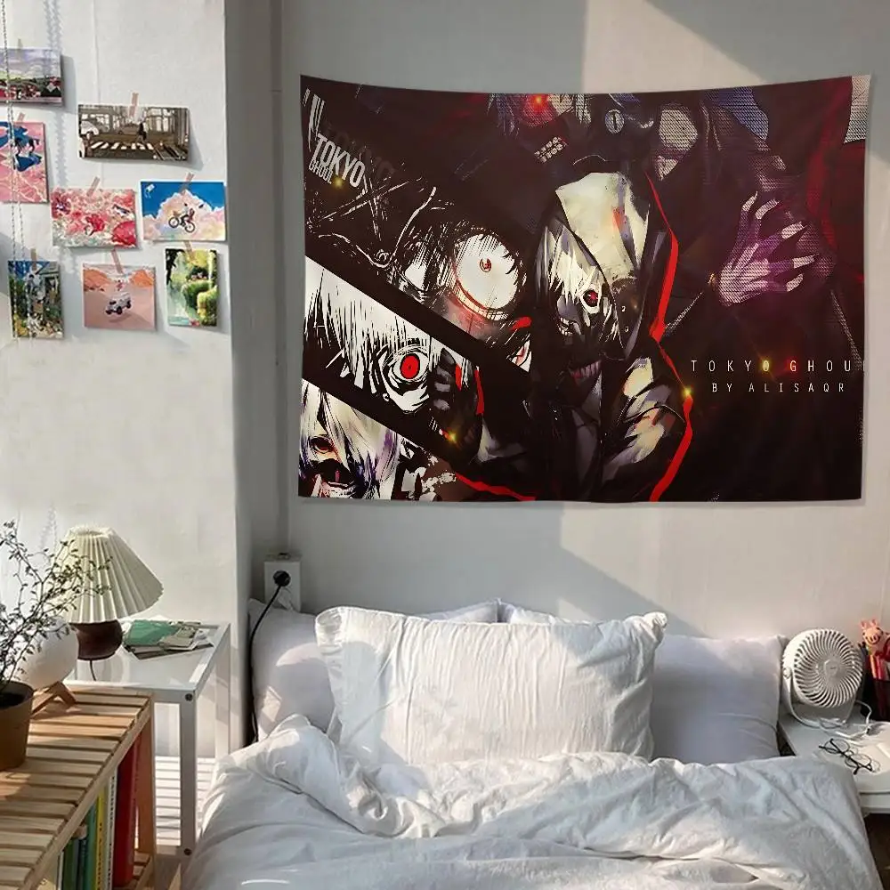 Tokyo Ghoul Anime Tapestry - Bohemian Home Decor & Divination Accent