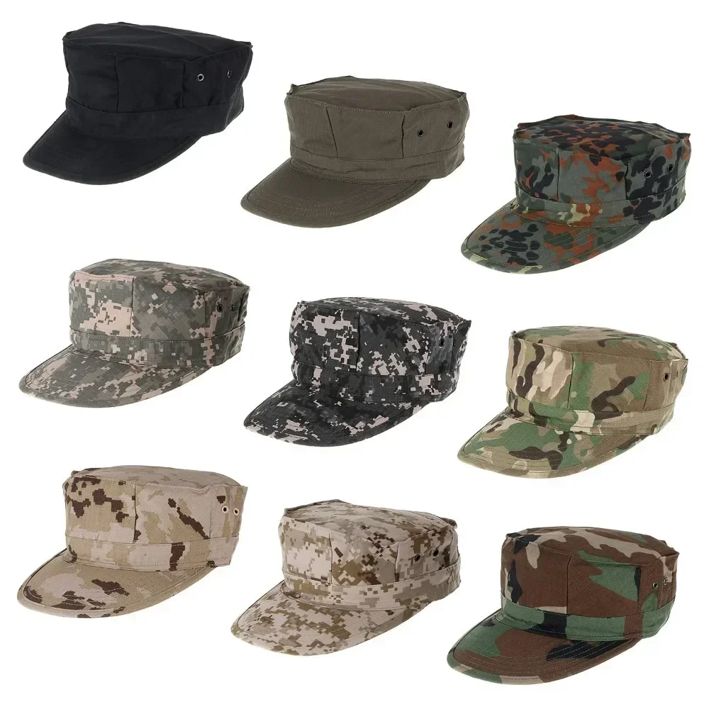 New Hunting Tactical Gear Training Hats Fishing Cycling Patrol Cap Hat Outdoors Sports Camouflage Pattern Outdoor