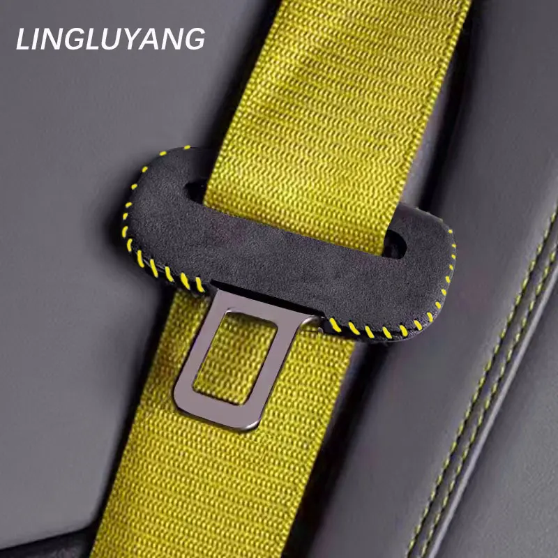 seat belt covers seat belt protector car seat belt accessory For golf passat peugeot mini skoda suzuki jeep tiguan alfa rav4 nissan subaru renault Car seat belt buckle sleeve accessories