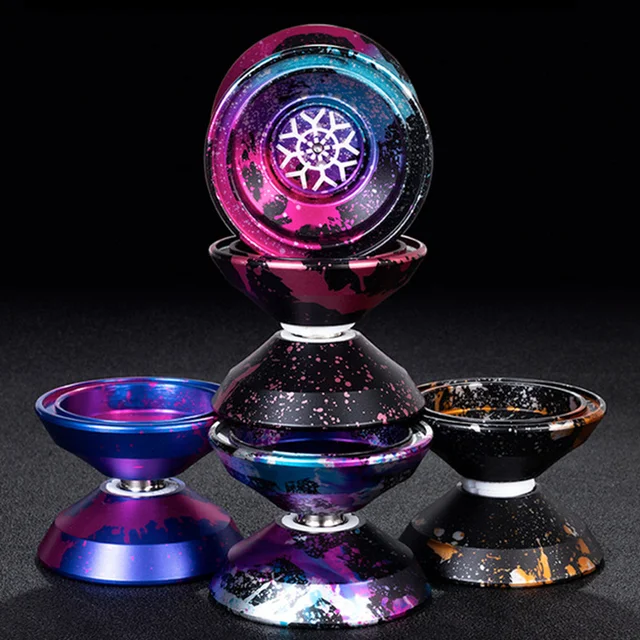 Magicyoyo Aluminum Alloy Proffesional Yoyo High-speed Unresponsive Yoyo 1A 3A 5A String Trick Yoyo Toys for Children Kids Adults 1