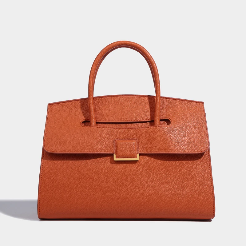 Bolsos de mano clásicos para mujer, bolsos de diseño de lujo, carteras, novedad de 2024, de PU con textura de lichi y lentejuelas, de gran capacidad, para llevar debajo del brazo