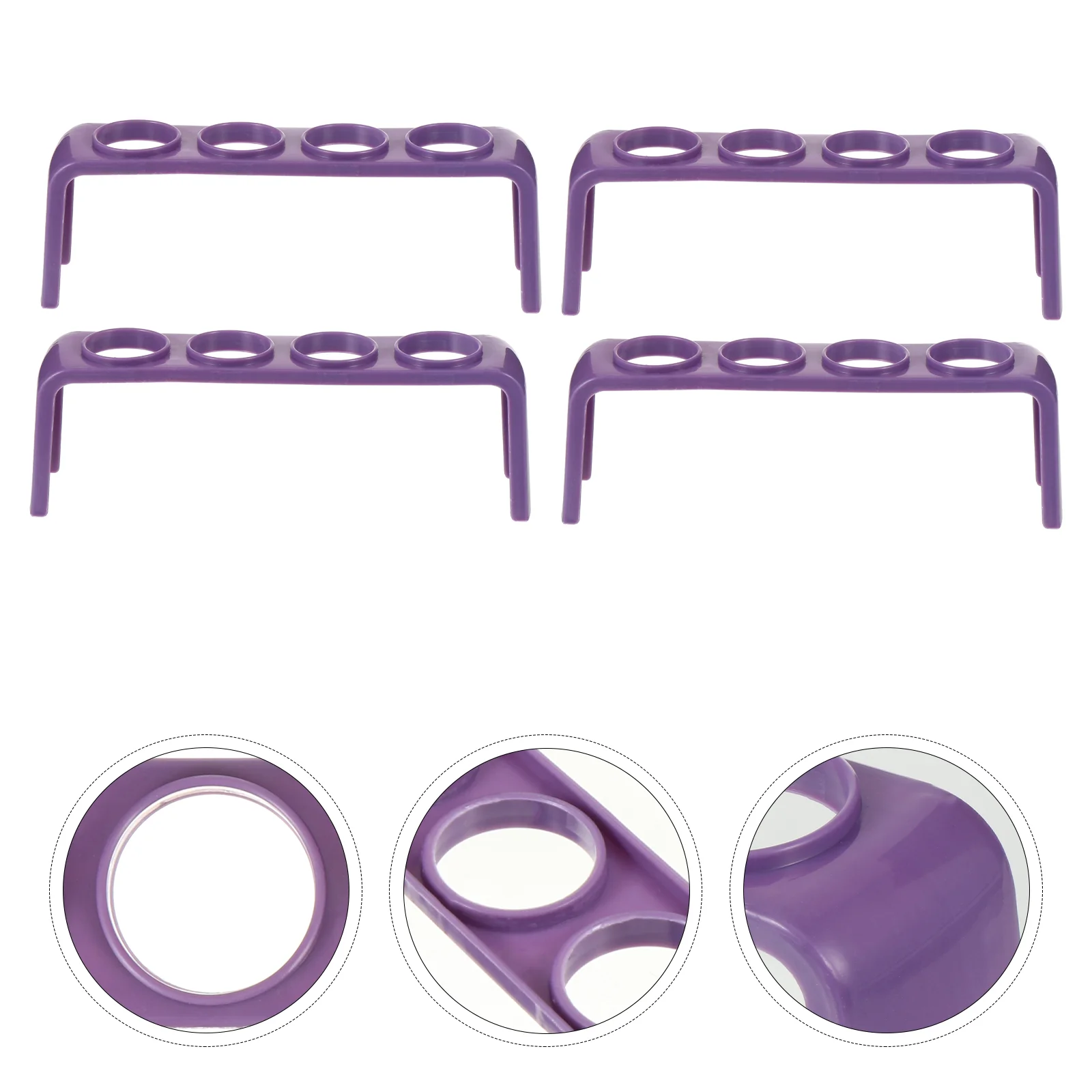 

Plastic Clear Test Tube Rack Holes Stand Lab Test Tube Stand Shelf School Supply Lab Equipment Laboratory