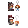 Funko POP Keychain Child's Play Famous Horror Movie Characters CHUCKY Action Toy Figures Pendant Jewelry Keychains Children Gift 2
