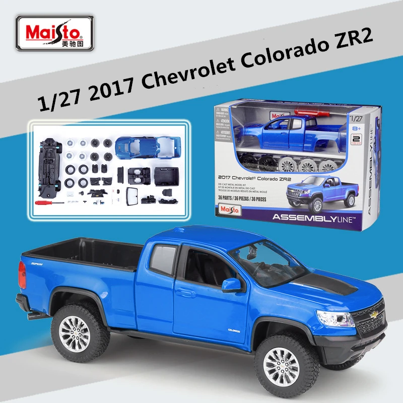 Maisto 127 Chevrolet Colorado ZR2 Assembly Version Alloy Car Model