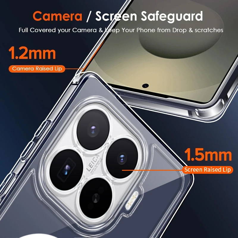 Magnetic Ultra-Thin Full Package Soft Phone Case