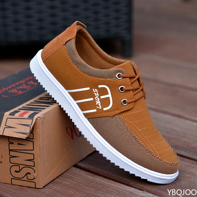 Men's New Fashion Lace Up Footwear Casual Canvas Shoes Men Light Breathable Sneakers Classic male Vulcanized Shoes Zapatos Homme