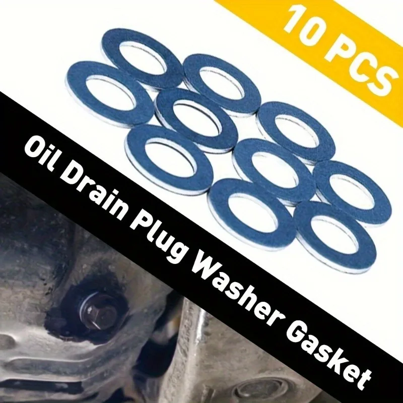 

10pcs Applicable to Toyota Lexus 90430-12031 oil drain screw washer oil pan oil drain Screw washer