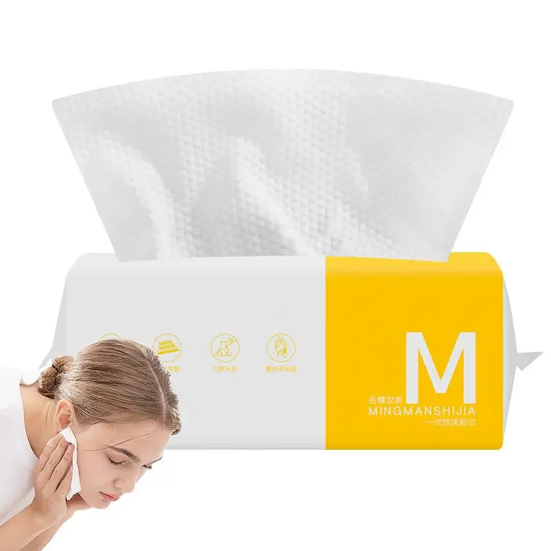 

Super Absorbent Daily Clean Towel Absorbent Towelettes Soft Pull Out Face Clean Towels For Wet Dry Use Makeup Removal Cleansing