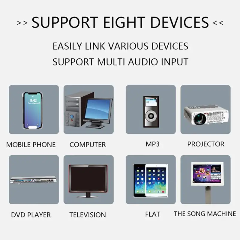 HiFi Digital Amplifier AK35 Bluetooth Amplifiers MP3 Channel 2.0 Sound Amplifier AMP Support 110V-240V for Home Car MAX 400W*2