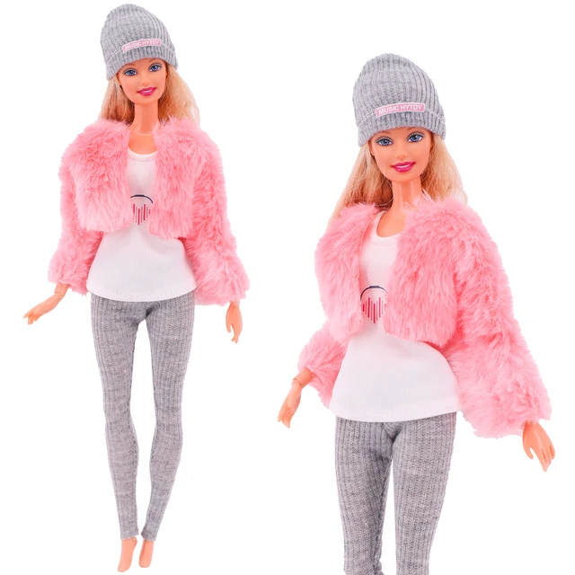 Ropa de Barbies, vestido hecho a mano, abrigo de moda, pantalones superiores, ropa para muñecas Barbie, accesorios para muñecas, de para niñas - AliExpress