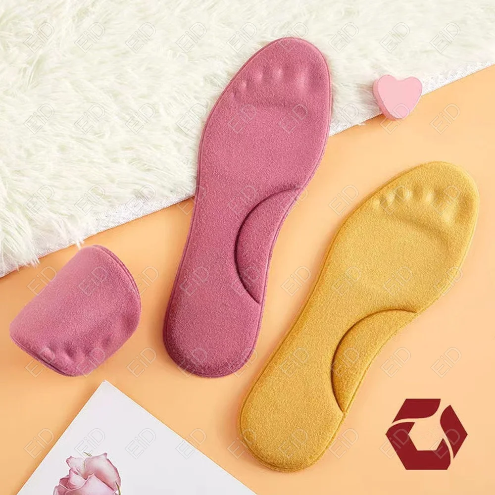 Selbsterwärmende Thermo-Einlegesohlen für Füße, warmes Memory-Schaum-Fußgewölbe-Stützkissen für Männer und Frauen, Wintersportschuhe, selbsterhitzende Schuhpolster – Detail 12