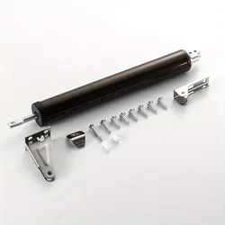 Automatic Soft - Close Door Mechanism with Adjustable Positioning Stop - Ideal (Brown)