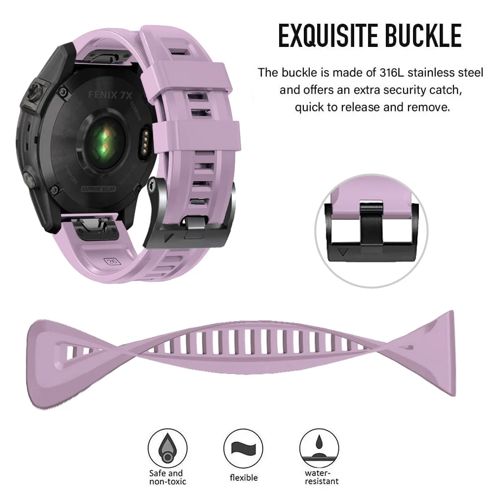 Ǹ   ð Ʈ, Garmin Fenix 7 7X 6 6X Pro 5 5X Plus , Enduro MK1 MK2i  ׼, 22mm, 26mm