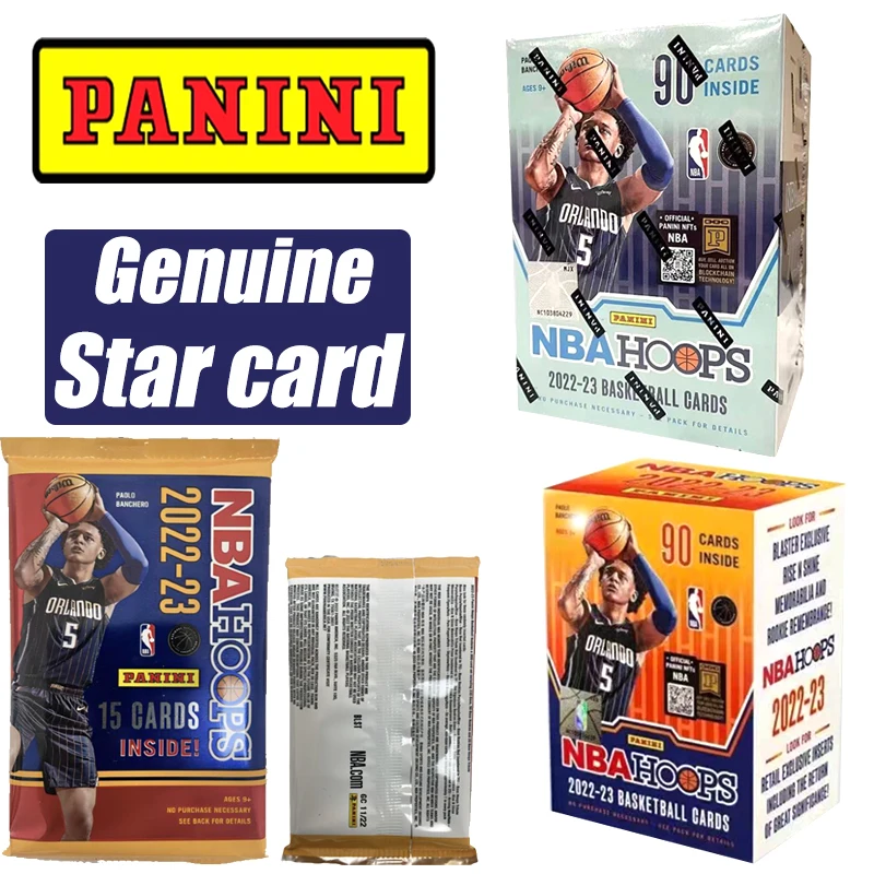 

Panini Genuine 2022~23 Basketball League Star Rare with Braided Bronzing Collection Game Card Christmas Birthday Gift Toys