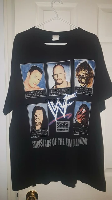 【極希少】90s Vintage WWF Mankind Tシャツ