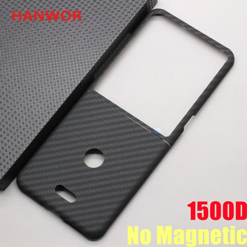 Magnetic Carbon Fiber Foldable Case with Aramid Fiber and Magsafe Compatibility