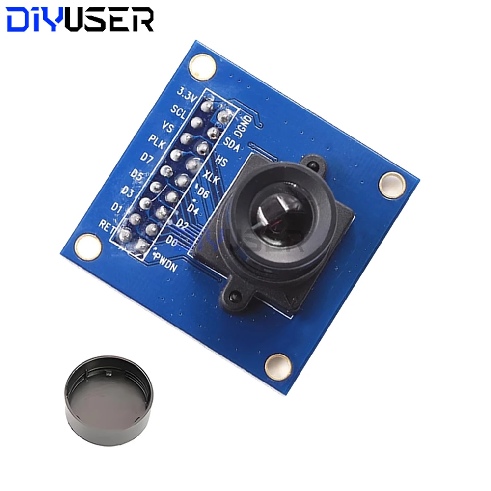 รูปสินค้า โมดูลกล้อง VGA 640x480 พร้อม I2C สำหรับ DIY