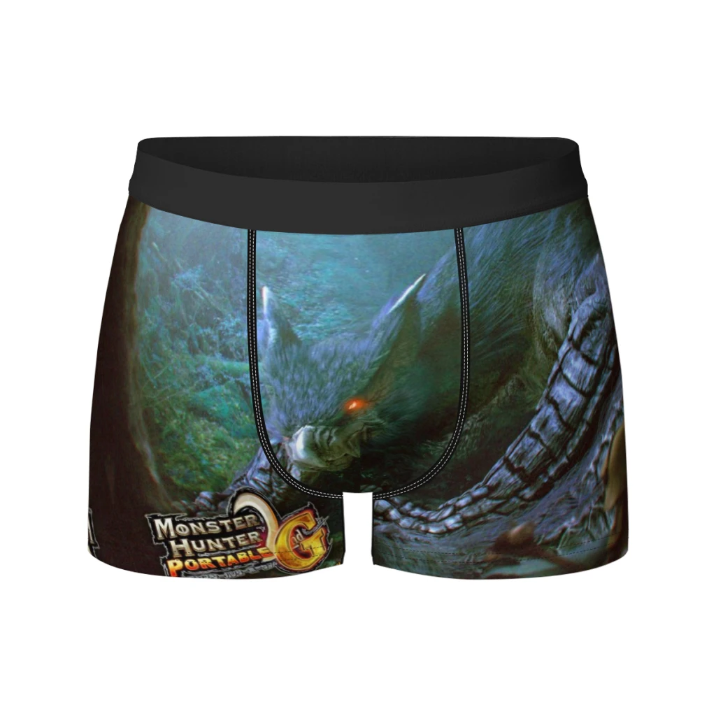 thumbnail image 1 of Braguitas tipo bóxer para hombre Monster-Hunter, calzoncillos tipo bóxer transpirables para hombre, 1 of 5