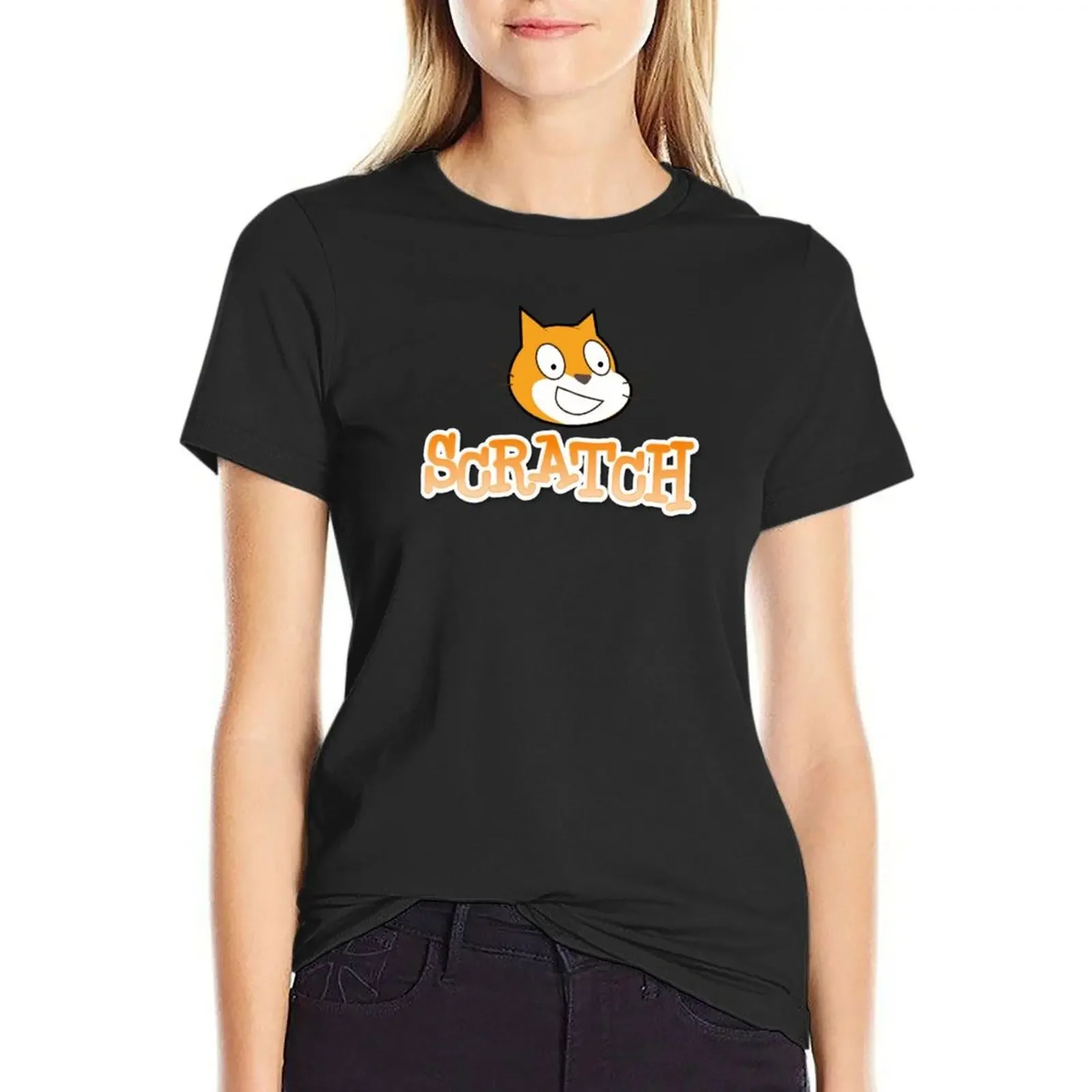 

scratch T-shirt hippie clothes summer top Female clothing t shirts for Women