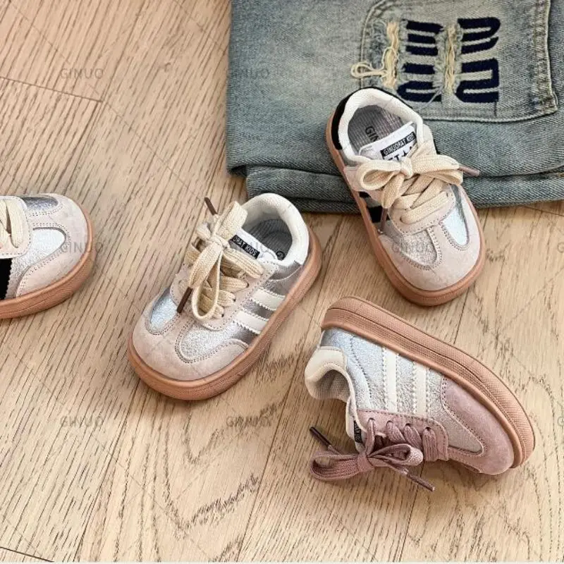 Baby Soft Soled Toddler Shoes 2025 Spring Autumn New Male One-year-old Baby Casual Shoes Girls Fashion Shoes Red Size 16-30 2