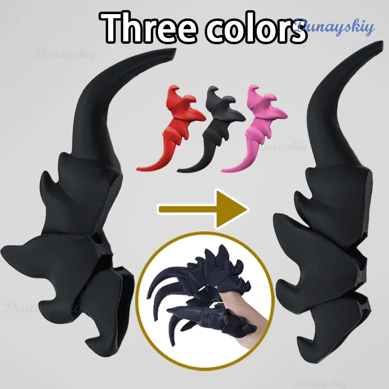 Kigurumi Kig Dragon's Claw Paw Claw Gloves 3D Printed Cosplay Props Gloves Fingers Knuckles Armor Accessories Animel Roleplay