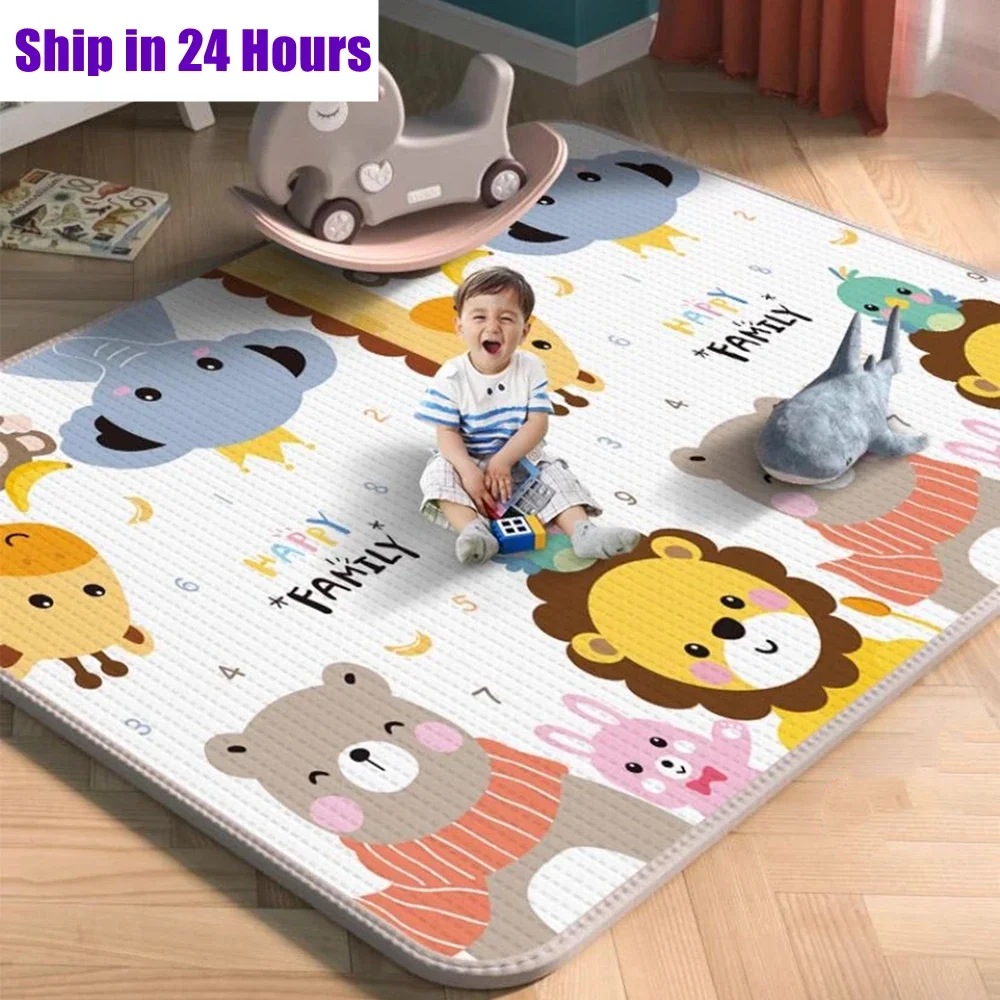 Baby Play Mat Toys for Children Safety Rug Playmat Developing Mat Baby Room Crawling Pad Folding Mat Baby Carpet