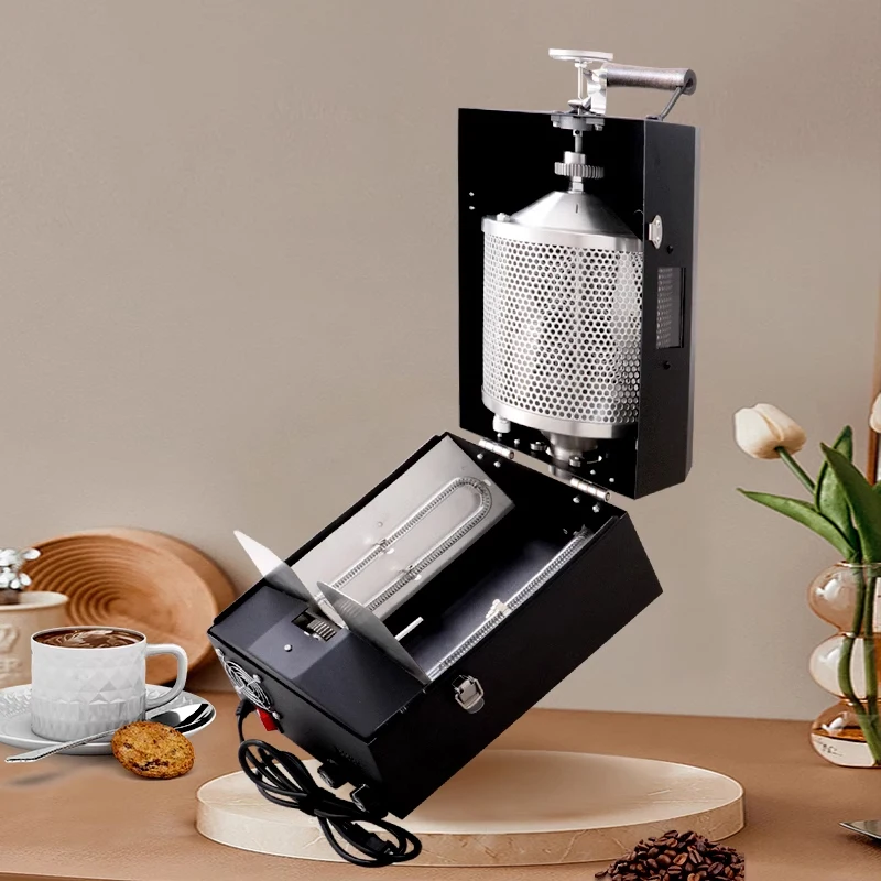 100-400g Coffee Bean Roasting Machine Flip Roaster for Coffee Beans Cafe Home Use L30 220V