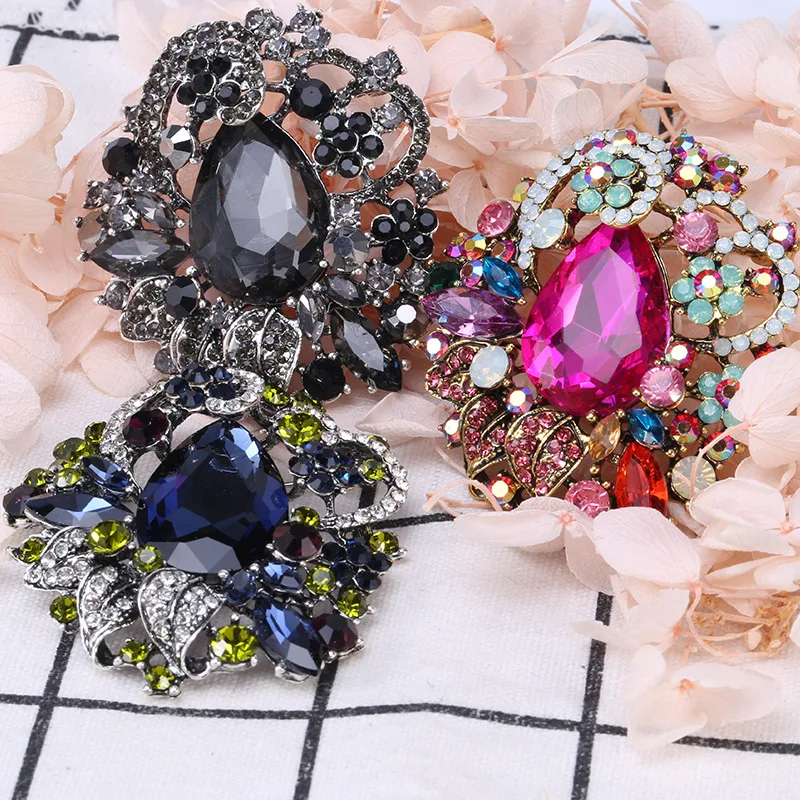 SKEDS Luxury Women Bohemian Style Fashion Elegant Crystal