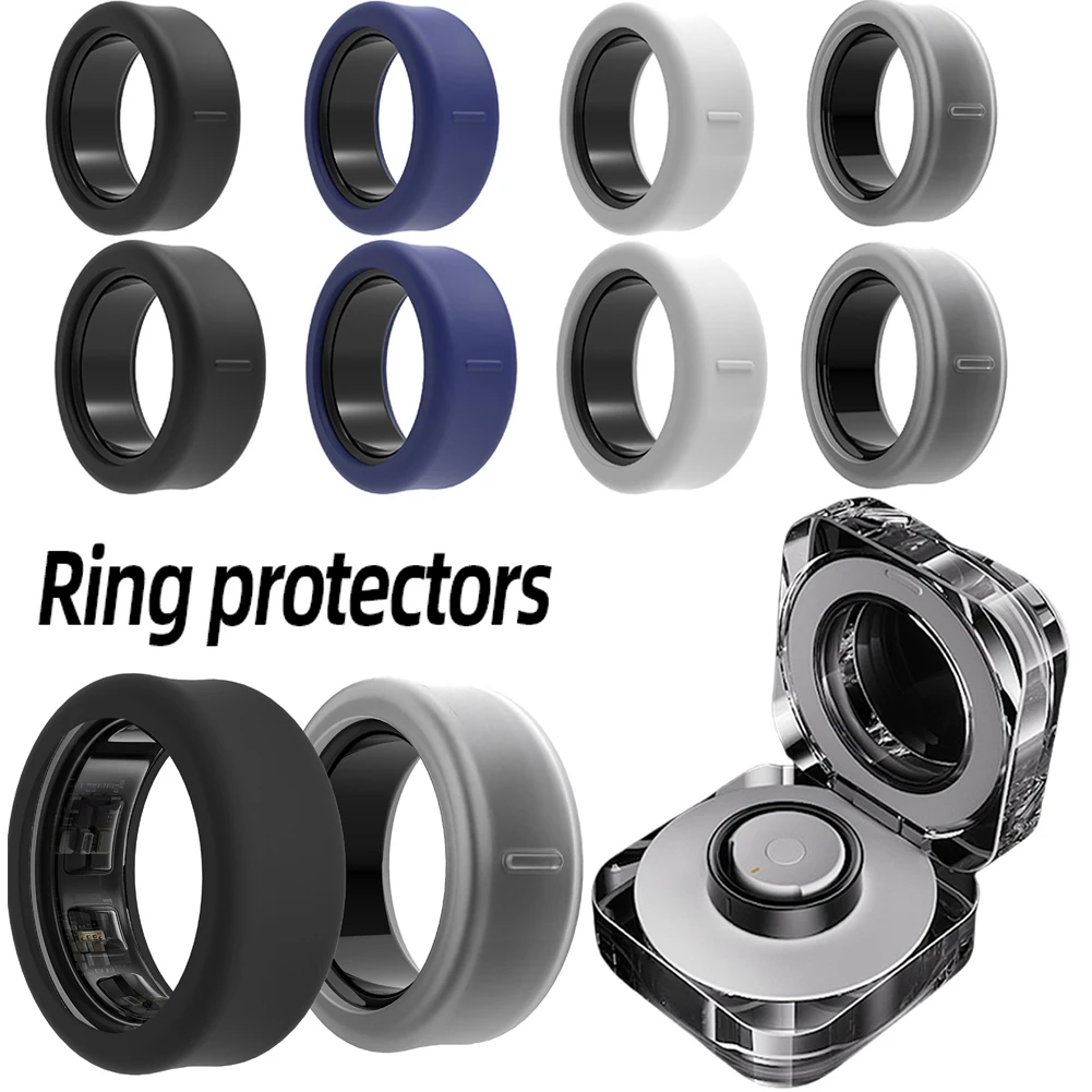 Custodia Smart Ring Cover per Samsung Galaxy Ring Size 5 6 7 8 9 10 11 12 13 custodia protettiva elastica in Silicone antigraffio