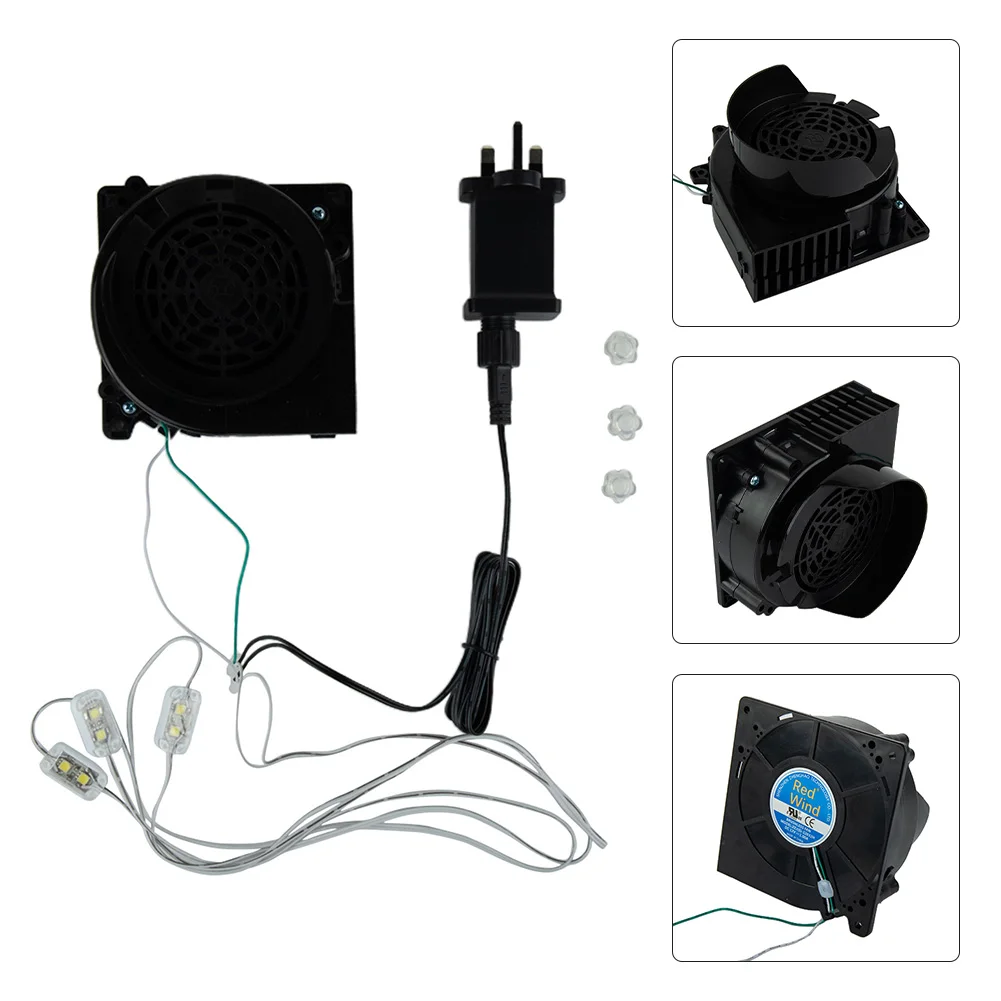 

High Quality Air Blower Blower Motor Direct Current Inflatable Mall Special Purpose With 3 LED Lig 12V 1.5A Fan