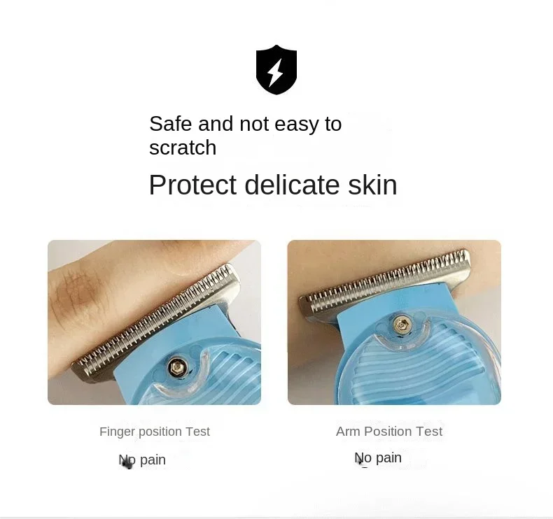 Description Picture 6 of itemProfessional transparent electric hair clipper: suitable for home and professional hair cutting, multifunctional design