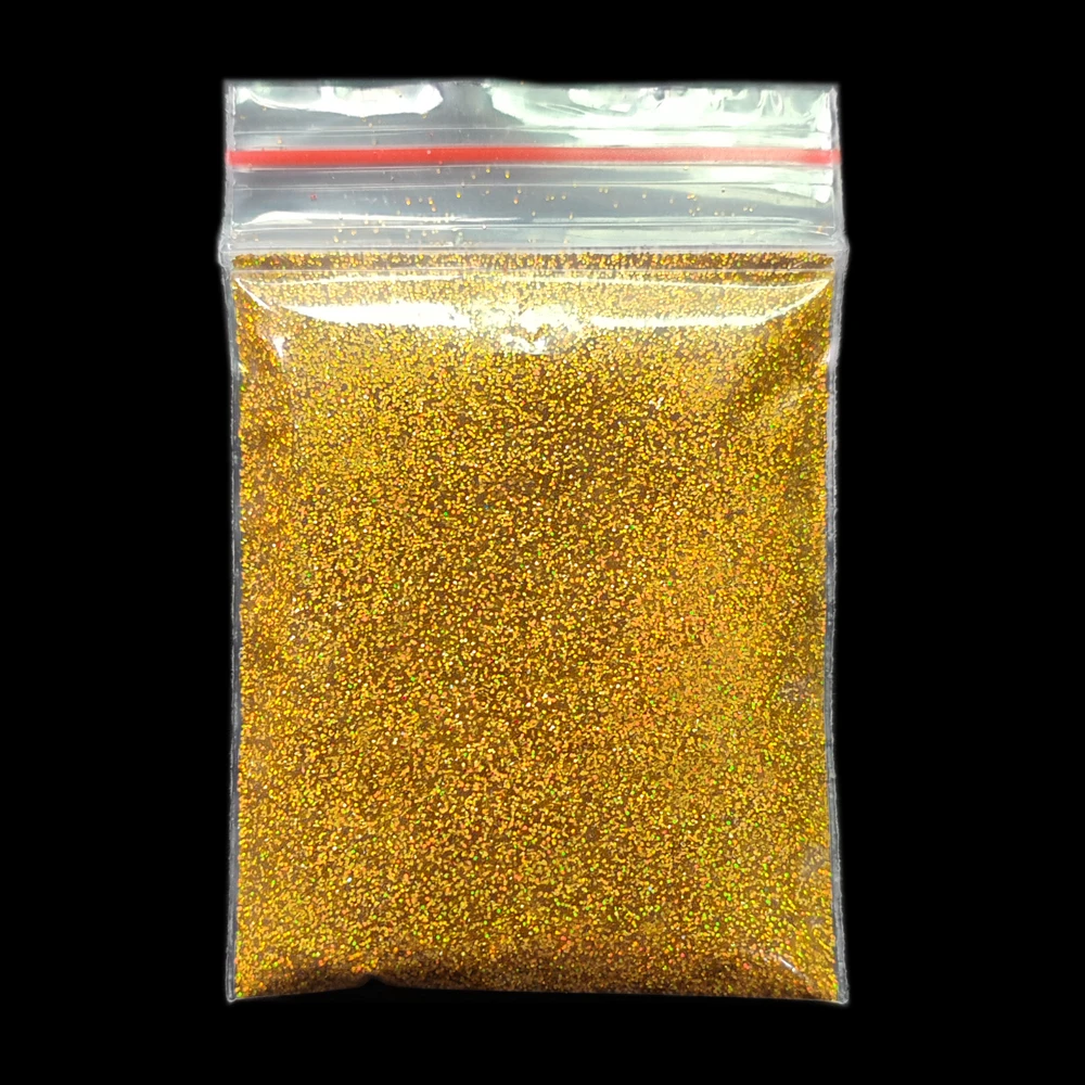 Vibrant Laser Glitter Chrome Nail Powder - Holographic Diamond Rainbow Shimmer Pigment