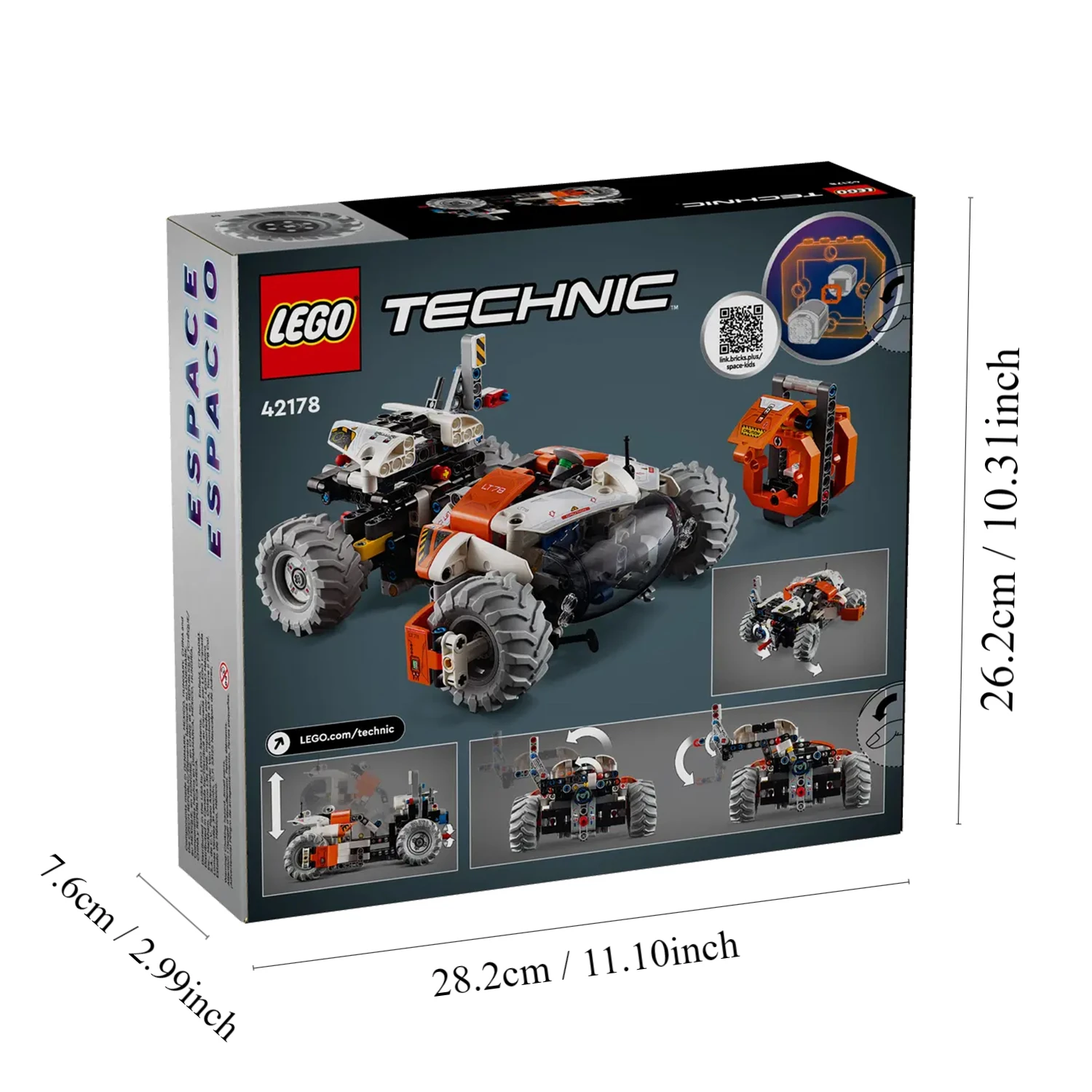 LEGO Technic - 42178 Loader LT78 Building Toy Set, Room Decoration