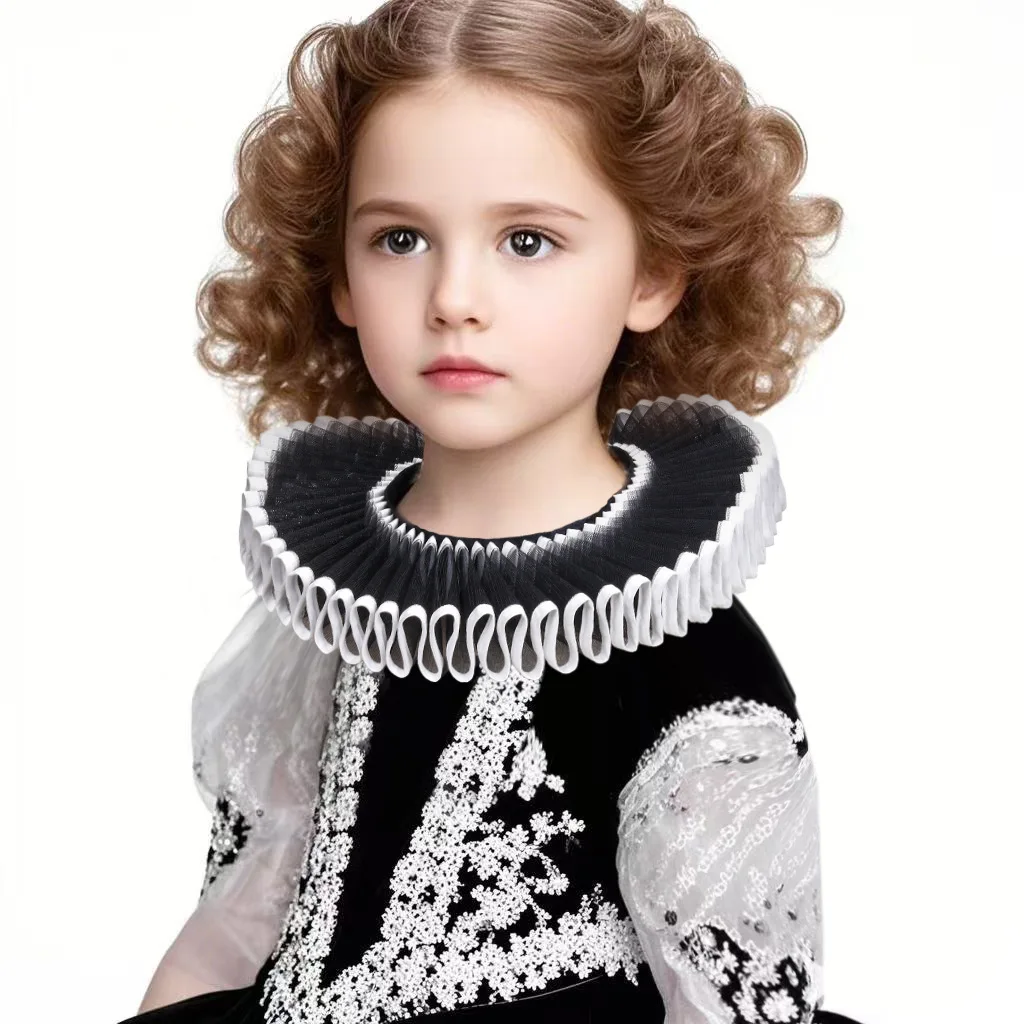 Literary Love Collar Halloween Youth Fake Collar Photography Retro Photo Prop