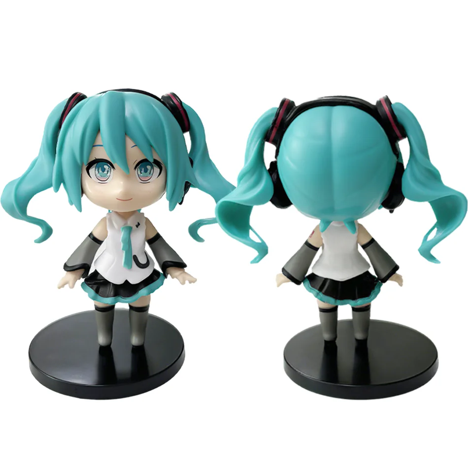 Hatsune Miku Q Edition Series Handmade Blind Box Toys - Set of 6, Perfect for Birthday, Halloween, and Christmas Gifts