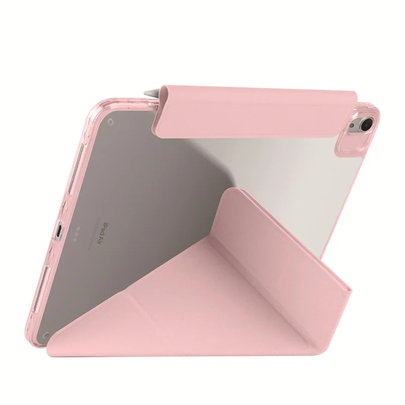 Enhanced Product Title: 

Premium Smart Fold Leather and Acrylic Hard Magnetic Tablet Cover