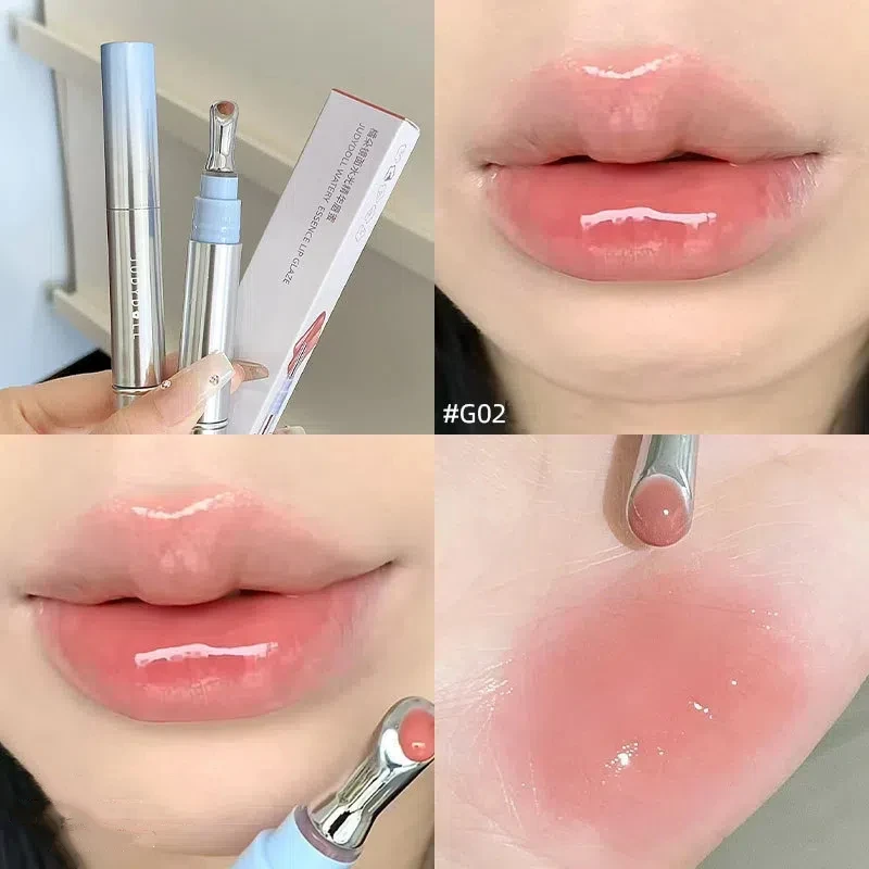 Judydoll Ice Diamond Essence Lip Gloss Oil Mirror Water Light Lip Tint Fading Lip Lines Lipstick Moisturizer Lip Plumping Makeup 2