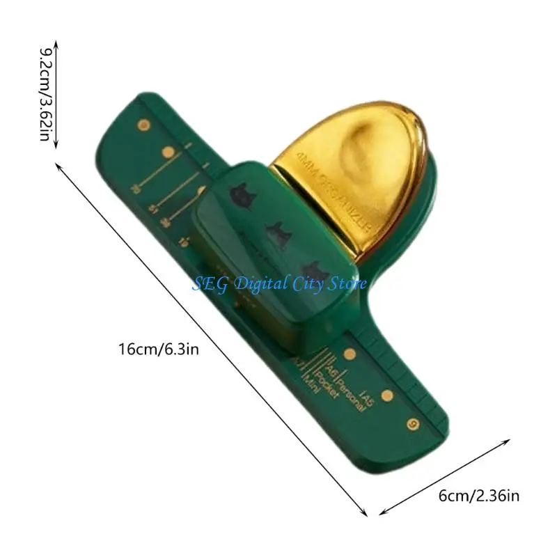 U75B 4mm 구멍 펀처 사무실용 헤비 듀티 종이 펀치 비즈니스 펀칭기